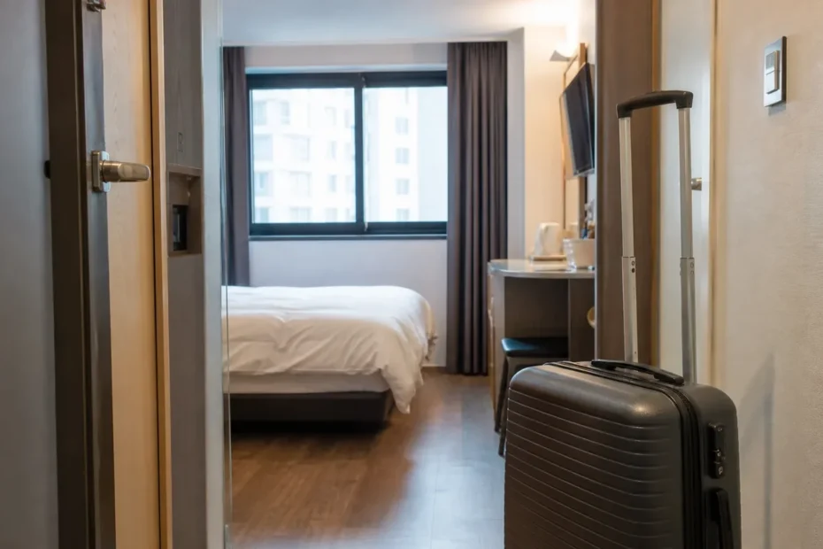 서면 지역 lodging 방문 전 확인사항을 소개하는 사실적인 참고 이미지