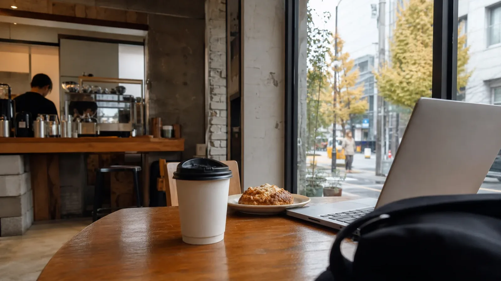 서면 지역 cafe 방문 전 확인사항을 소개하는 사실적인 참고 이미지