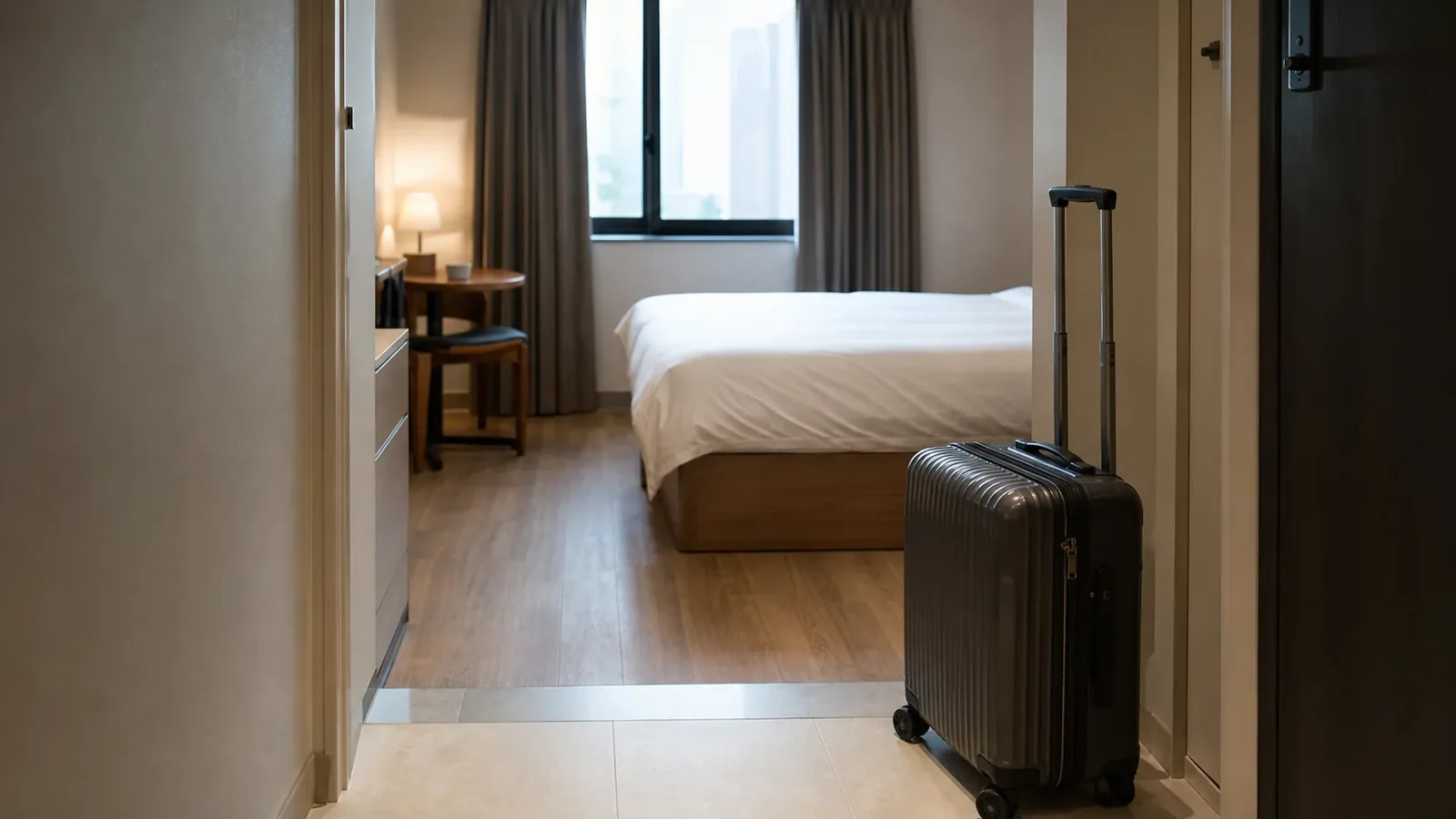 서면 지역 lodging 방문 전 확인사항을 소개하는 사실적인 참고 이미지