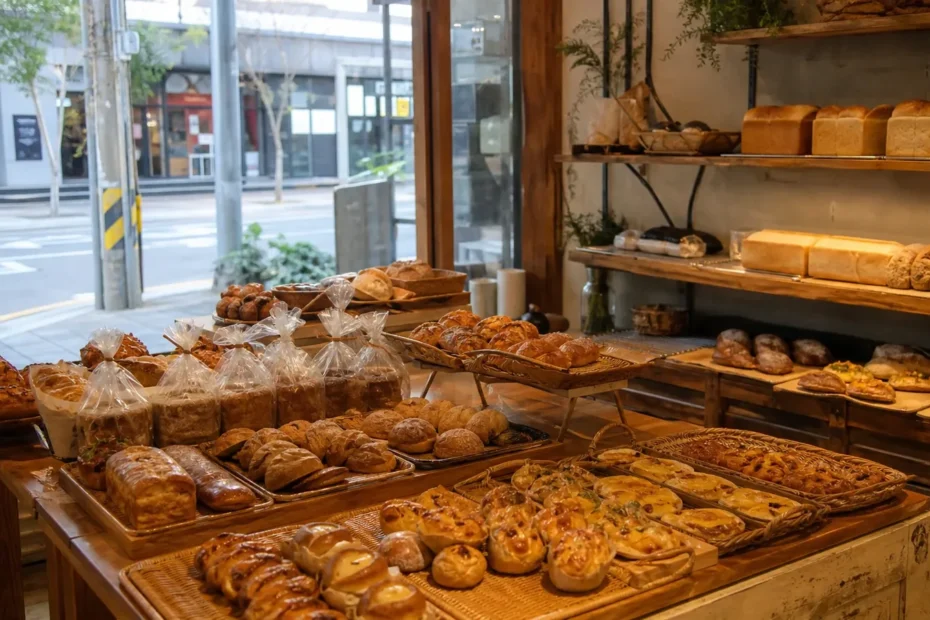 서면 지역 bakery 방문 전 확인사항을 소개하는 사실적인 참고 이미지