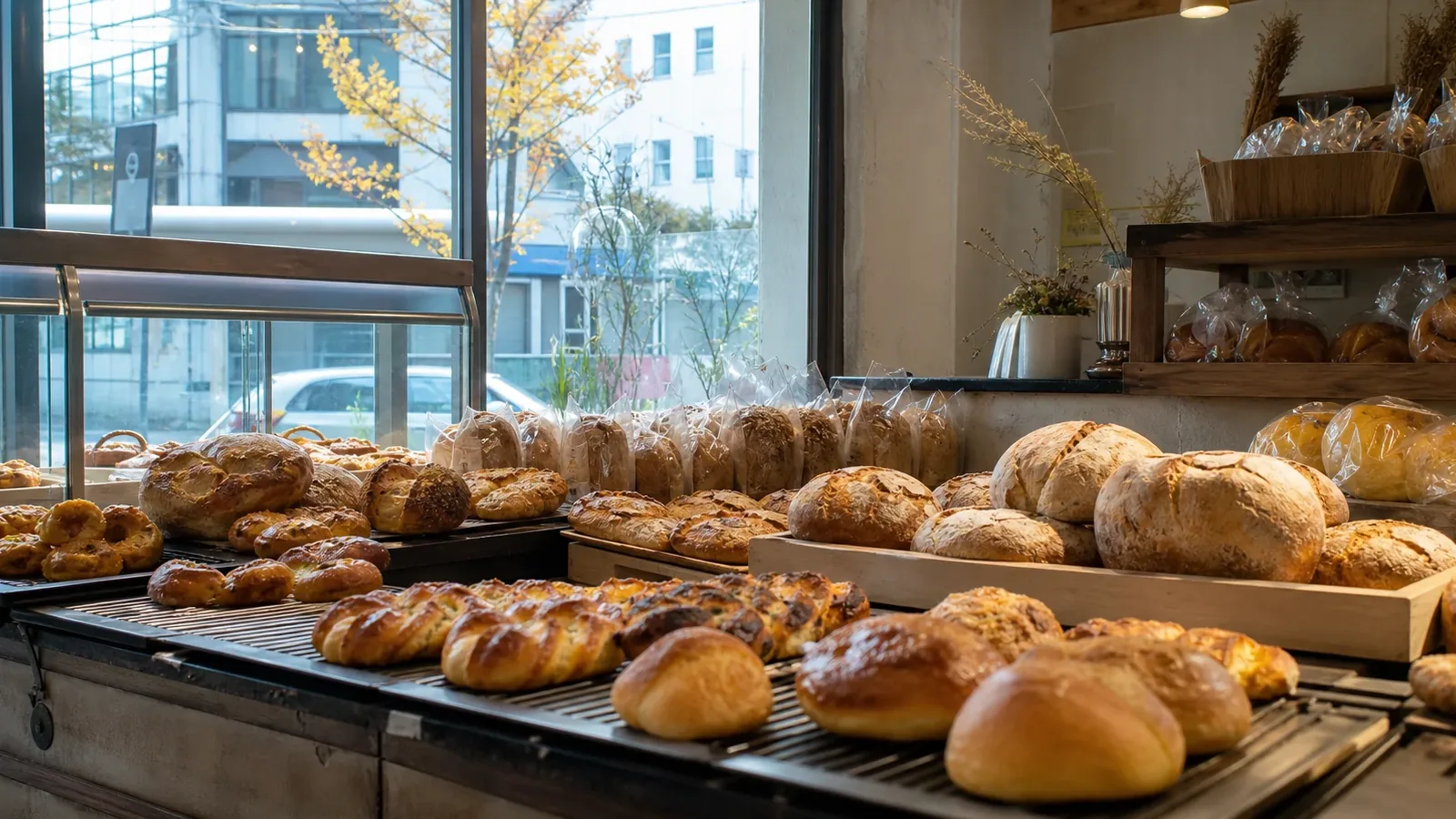 서면 지역 bakery 방문 전 확인사항을 소개하는 사실적인 참고 이미지