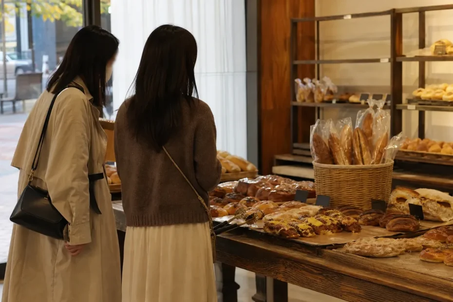 서면 지역 bakery 방문 전 확인사항을 소개하는 사실적인 참고 이미지